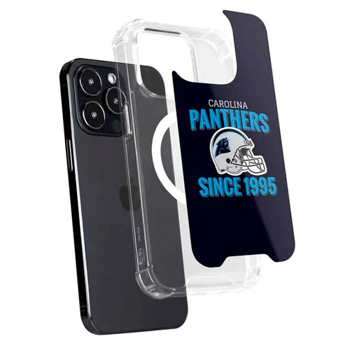 NFL Carolina Panthers Helmet iPhone 16 Pro MagSafe Case